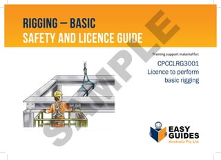 Basic Rigging Training book about hoisting and guiding the load | PDF