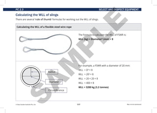 Basic Rigging Training book about hoisting and guiding the load | PDF
