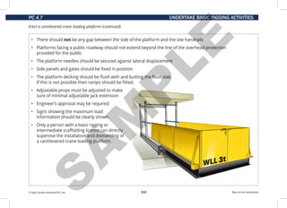 Extention Riging Basic Rigging Training book about hoisting and guiding the load | PDF