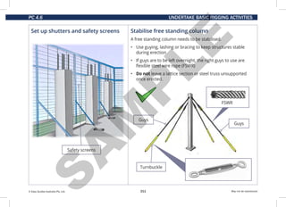 Basic Rigging Training book about hoisting and guiding the load | PDF