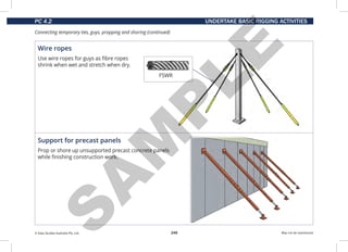Basic Rigging Training book about hoisting and guiding the load | PDF