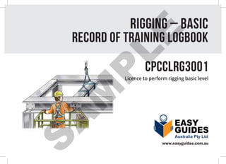 Etcp Rigging Book Basic Rigging Training book about hoisting and guiding the load | PDF