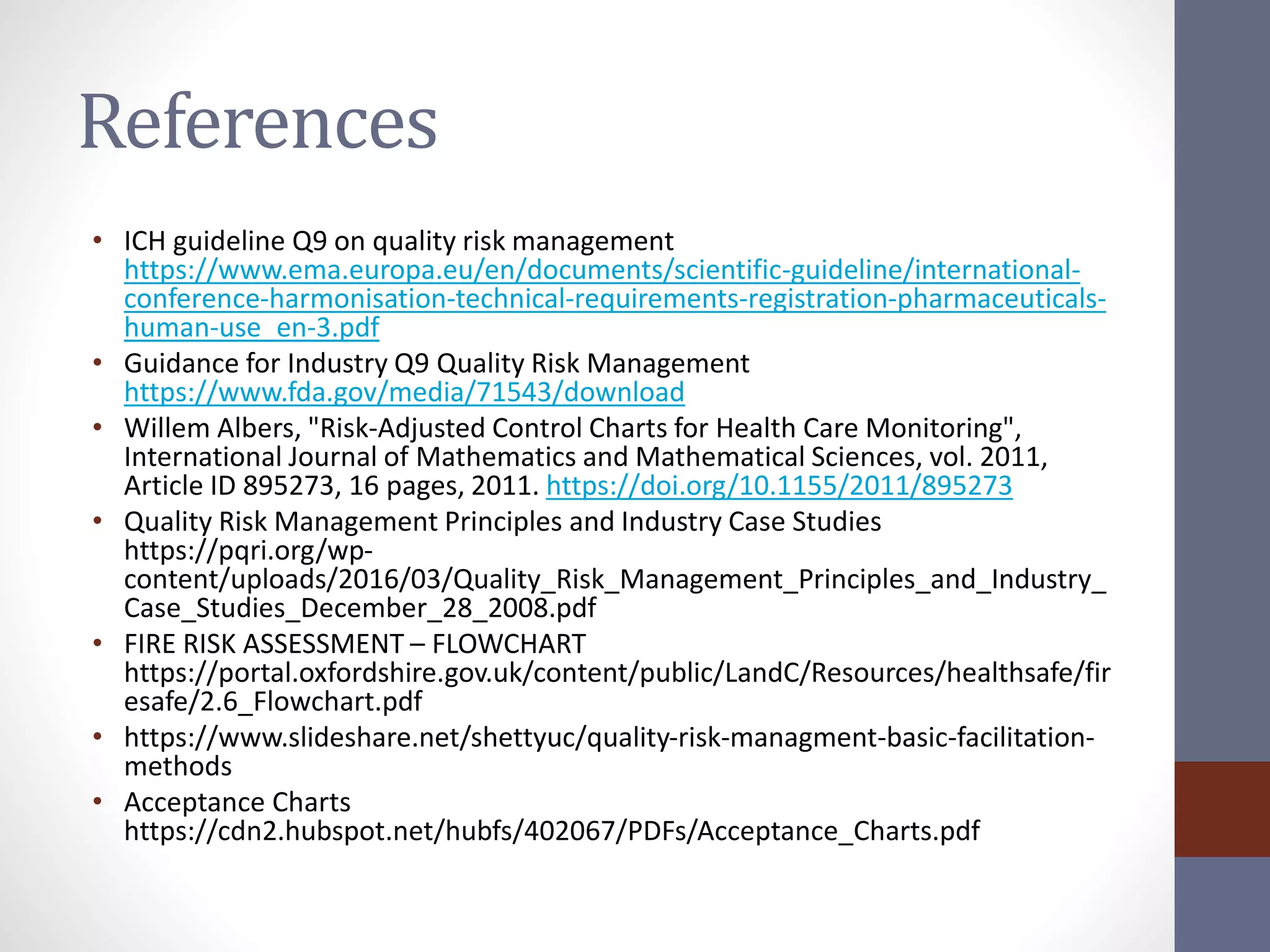 Basic Risk Management Facilitation Methods Basic risk management facilitation methods | PPTX