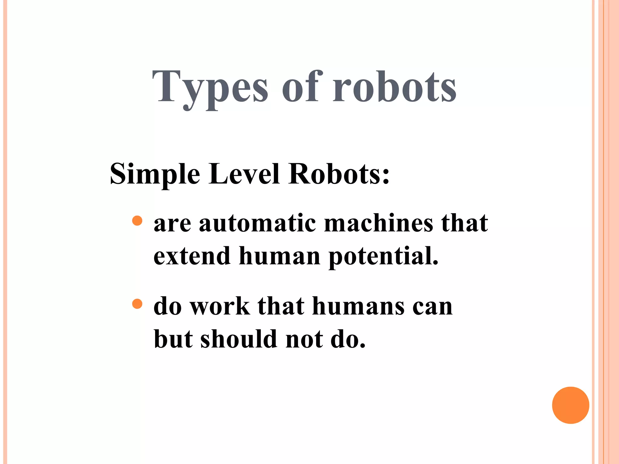 Basic robotics | PPT