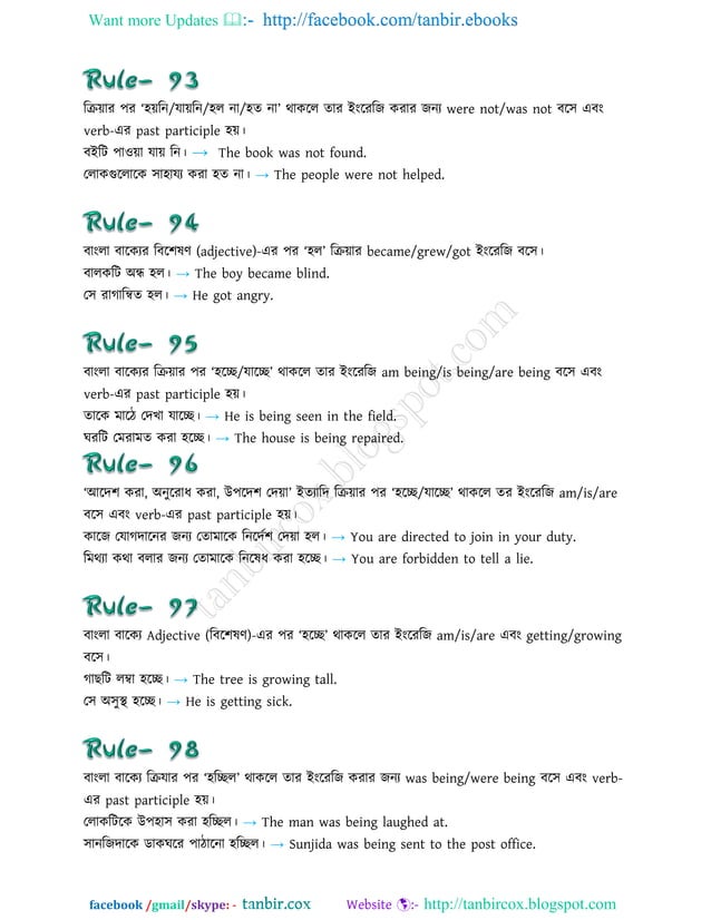 Basic Rules Of English Speaking