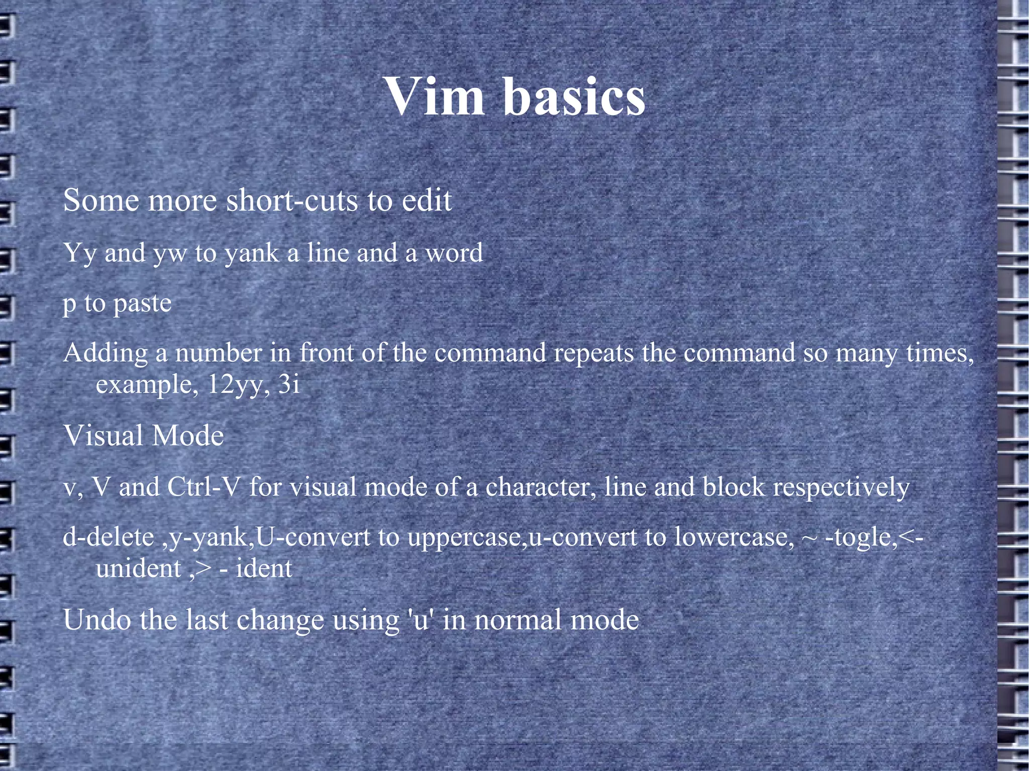 Vim-Vi Improved 