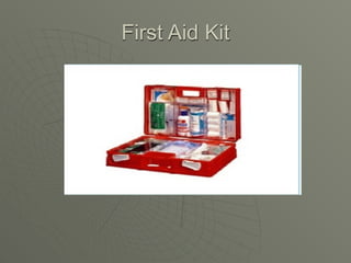 Basics of First aid for children in Middle School | KEY
