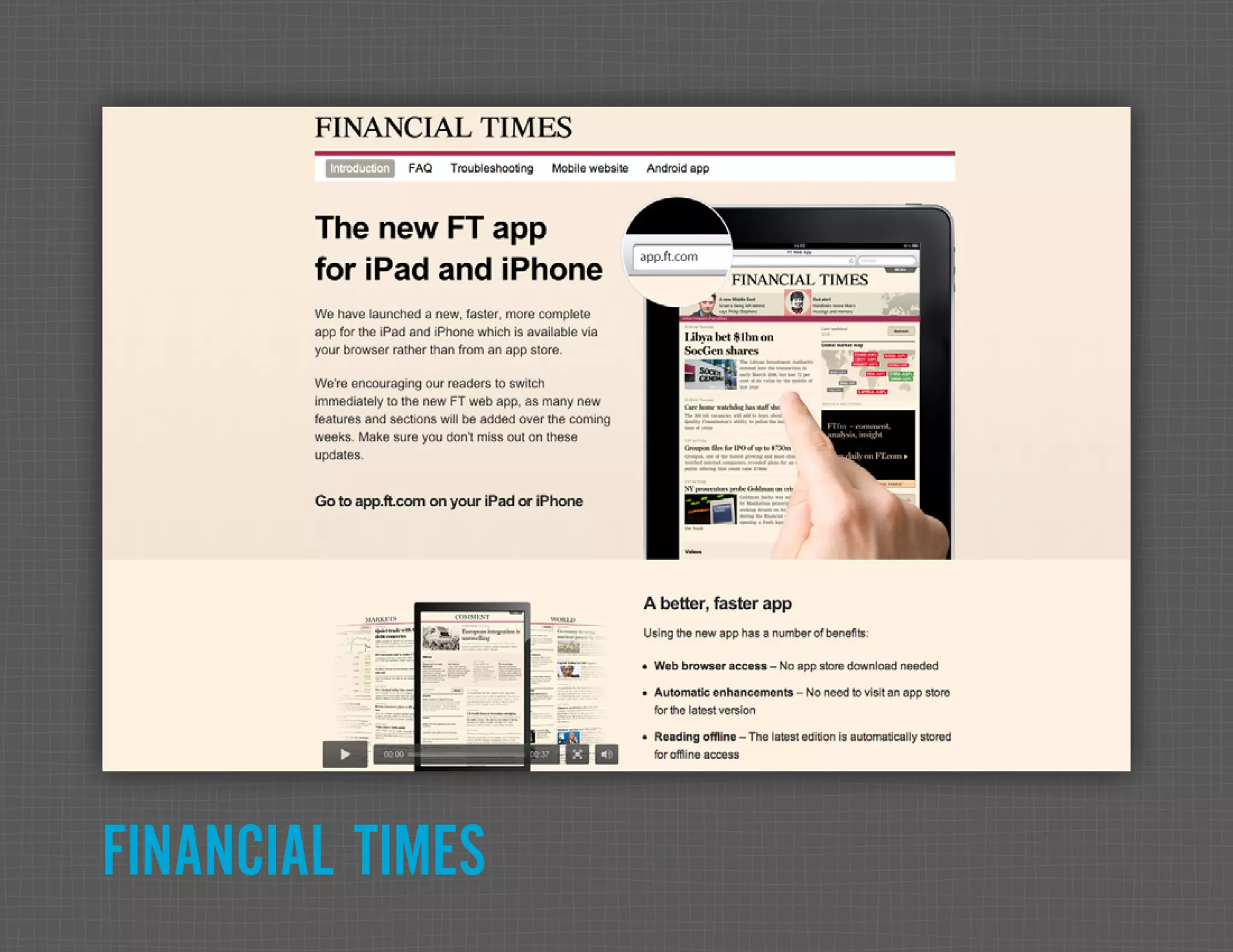 FINANCIAL TIMES 