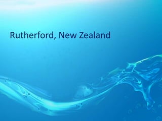 Rutherford, New Zealand
 