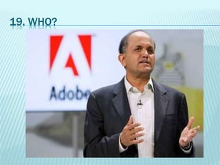 19. WHO?
 