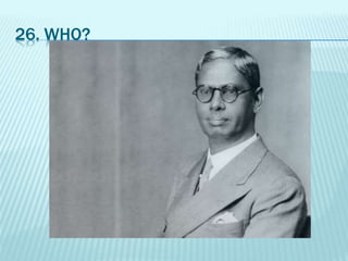 26. WHO?
 