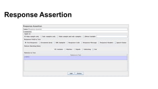 Response Assertion

 