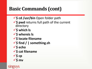 common linux commands | learn computer coding, linux,... Basics of-linux | PPTX