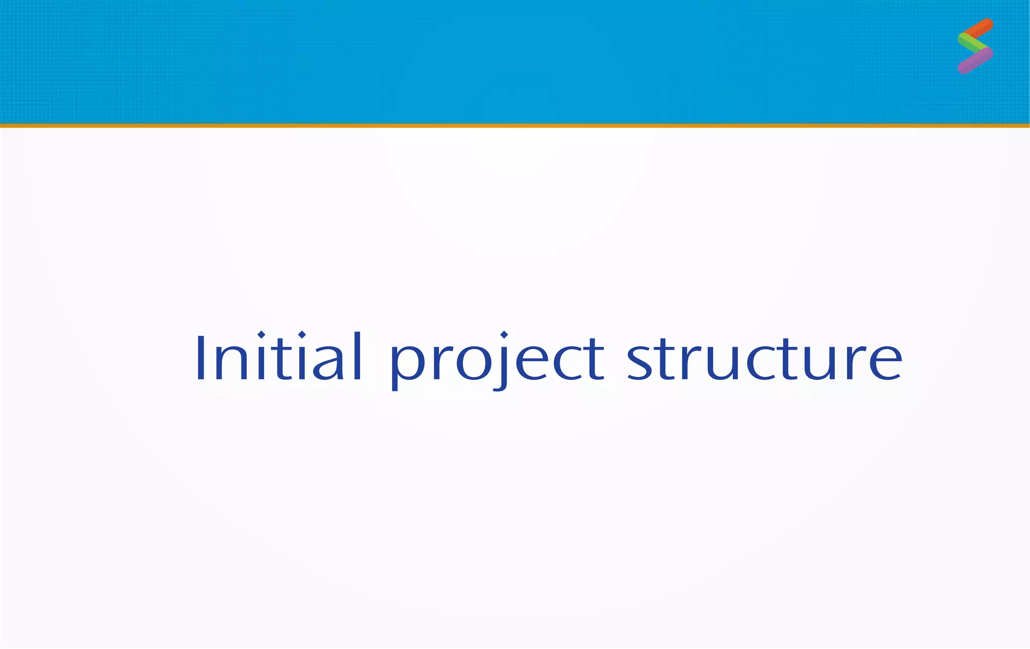 Initial project structure
 
