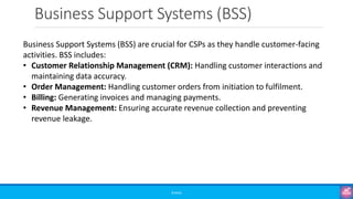Beginners: Introduction to OSS & BSS in Mobile Networks | PPT