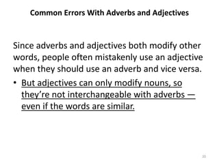 Basics 06 - adjectives, adverbs, comparison.pptx