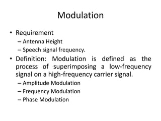 Basic radio Principles, Electromagnetic Spectrum | PPTX