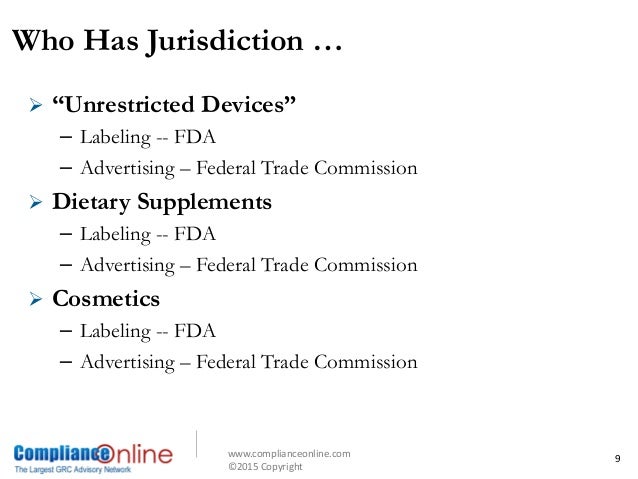 FDA Regulation of Advertising and Promotion -- the Basics