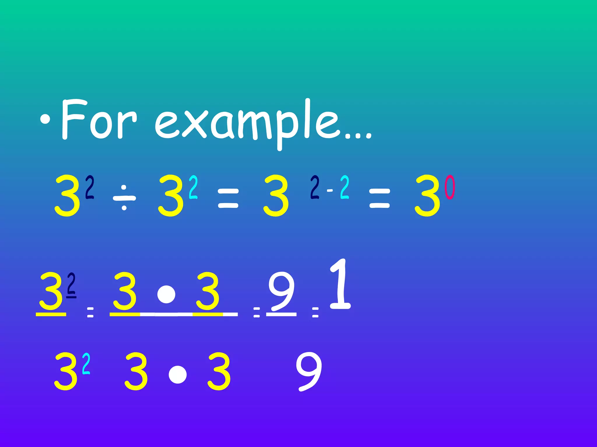 Basics about exponents | PPT
