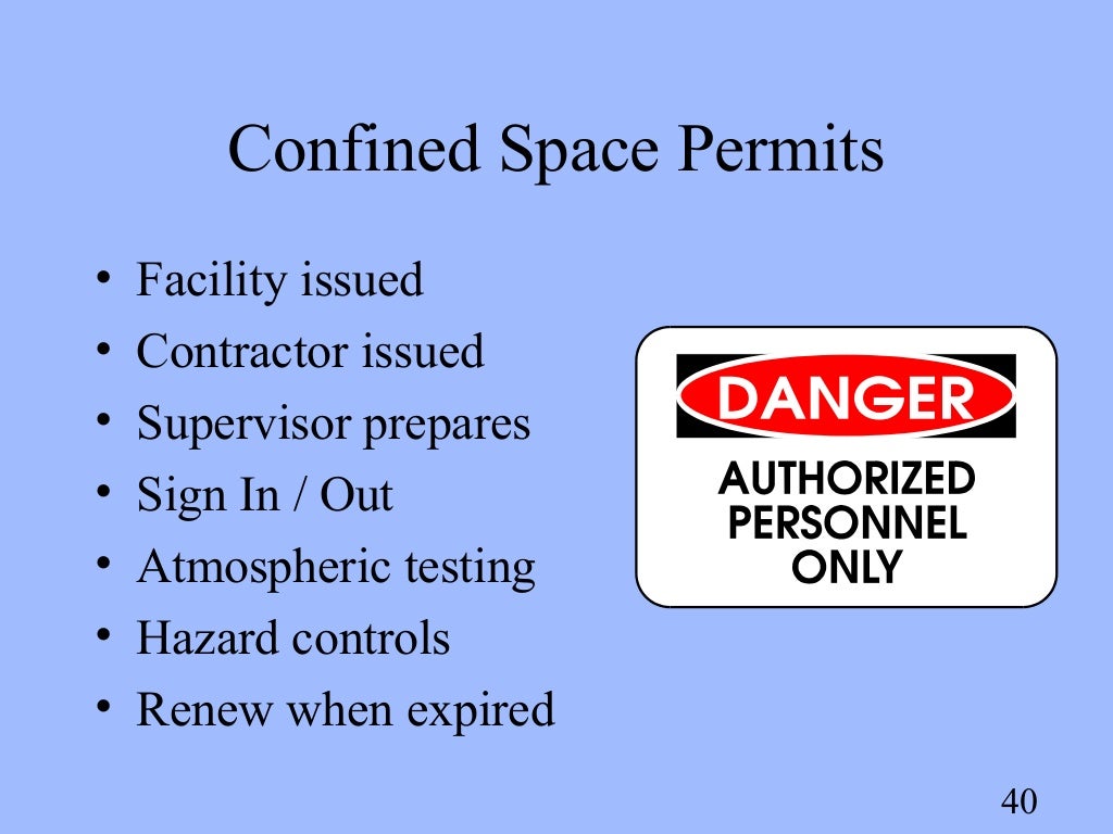 Basic safety orientation training