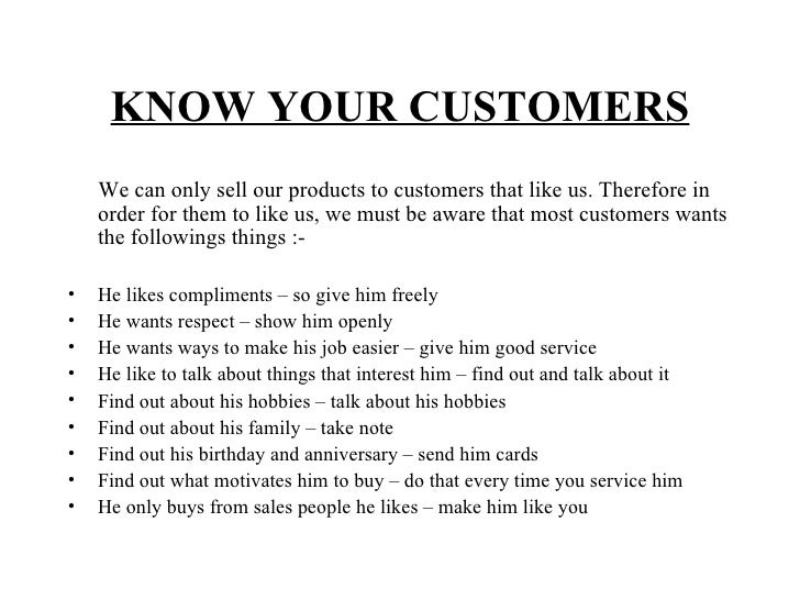 basic sales training