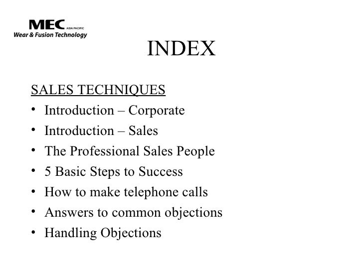  basic sales training 