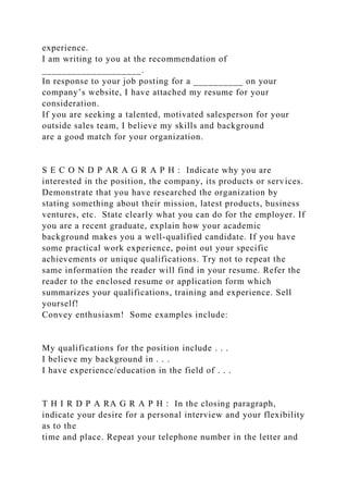 BASIC SAMPLE COVER LETTER Your Street Address BLOCK SYLE-.docx