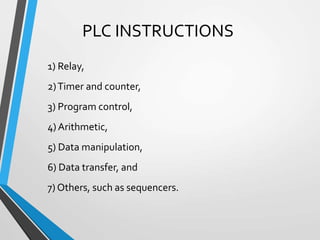 Basics and applications of programmable logic controller (plc) | PDF