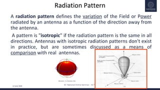 Basics and design of antenna | PPTX