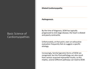 Basic science and forensic pathology aspects of cardiomyopathies | PPTX ...