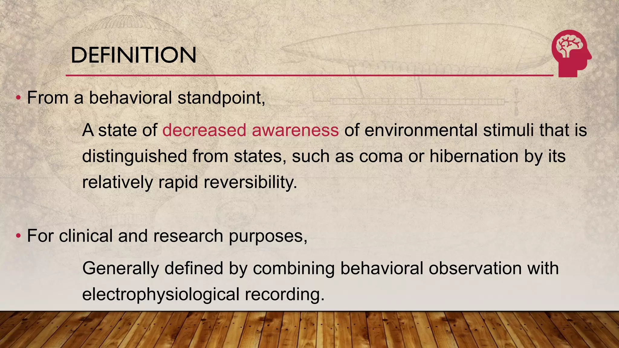 Basic science of sleep by dr. rujul modi | PDF