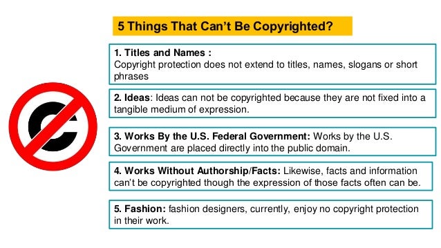 The Basics Of Copyright Law