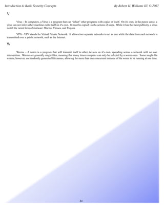 Basic security concepts | PDF