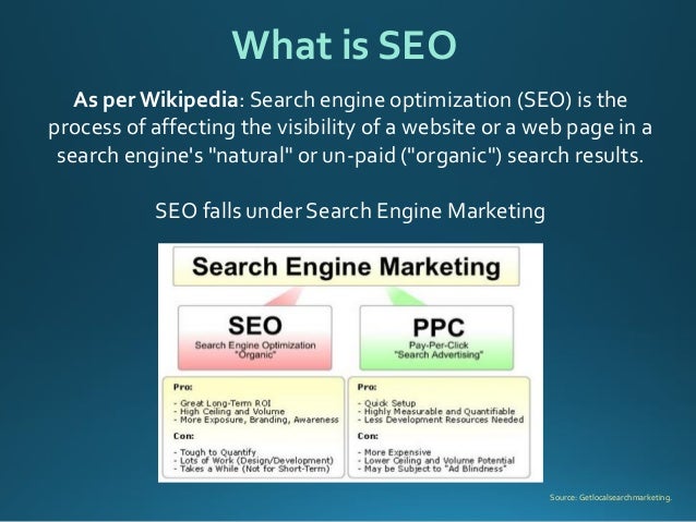 Basic Search Engine Optimisation Basic Search Engine Optimisation
