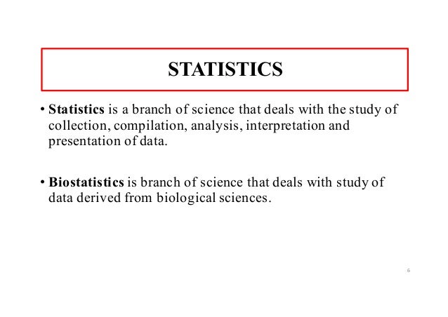 Basics for beginners in statistics