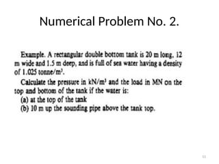 11
Numerical Problem No. 2.
 