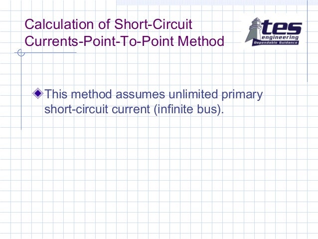 Basic short circuit calculation procedure