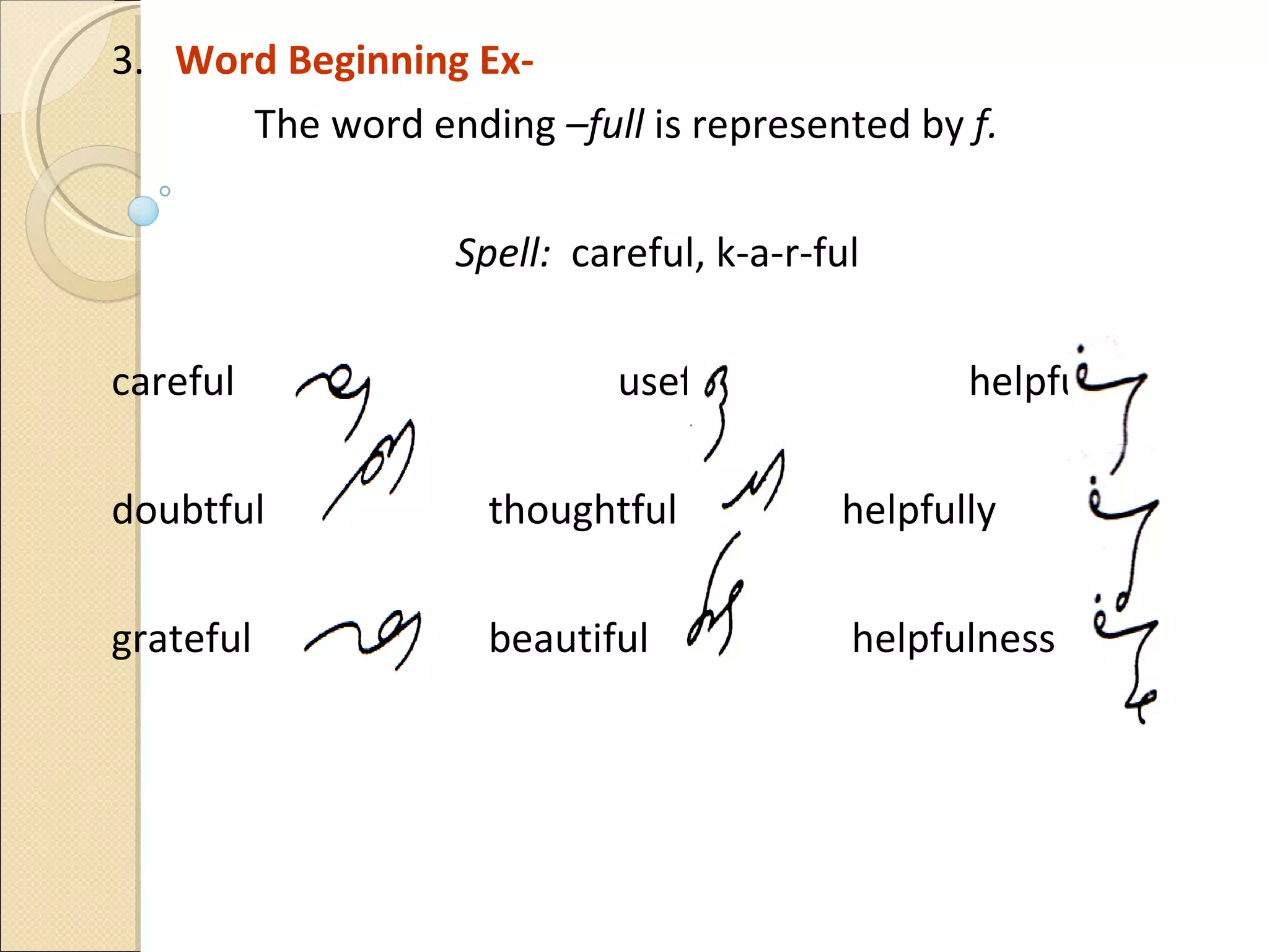 Basic Shorthand Part 2 boa | PPT