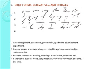 Basic Shorthand Part 3 boa Slide 67
