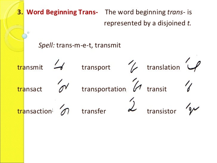 Basic Shorthand Part 3 boa