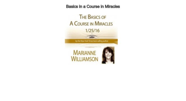 Basics In A Course In Miracles Audiobook Free Streaming Download