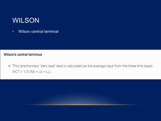 WILSON
• Wilson central terminal
 