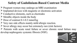Gadolinium Risks Basics in MRI for young neurosurgeons.pptx