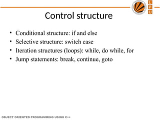 introduction to c++ and its methods class and program | PPTX
