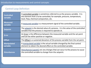 Basics instrumentation and control | PDF