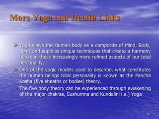 Yoga as mind body medicine.ppt