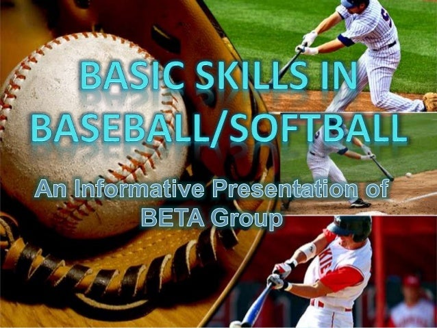 basic skills in baseball basic of baseball