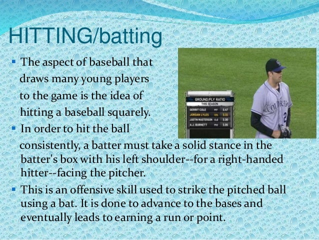 basic skills in baseball baseball basic