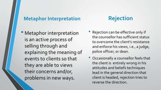 Basic skills of counselling | PPTX