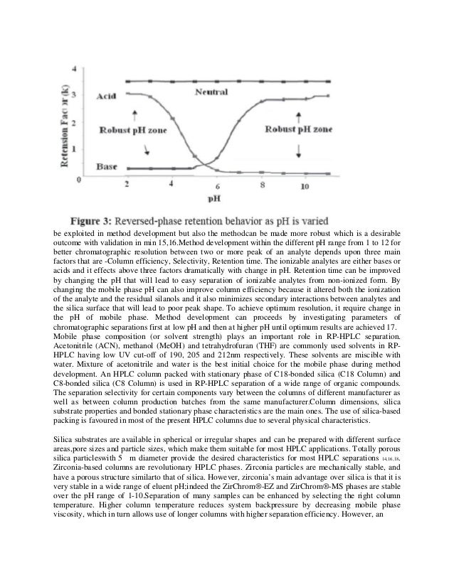 Basic skills training guide hplc method development and validation…